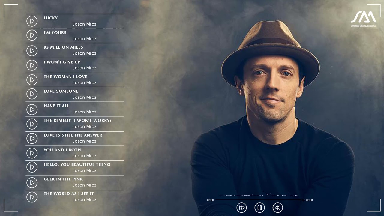 ⁣Jason Mraz Greatest Hits Full Album 2022 - Best Songs of Jason Mraz - Best Acoustic Playlist 2022