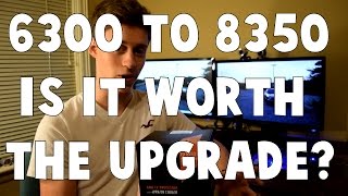 AMD 6300 Vs. 8350 With Wraith Cooler!!!