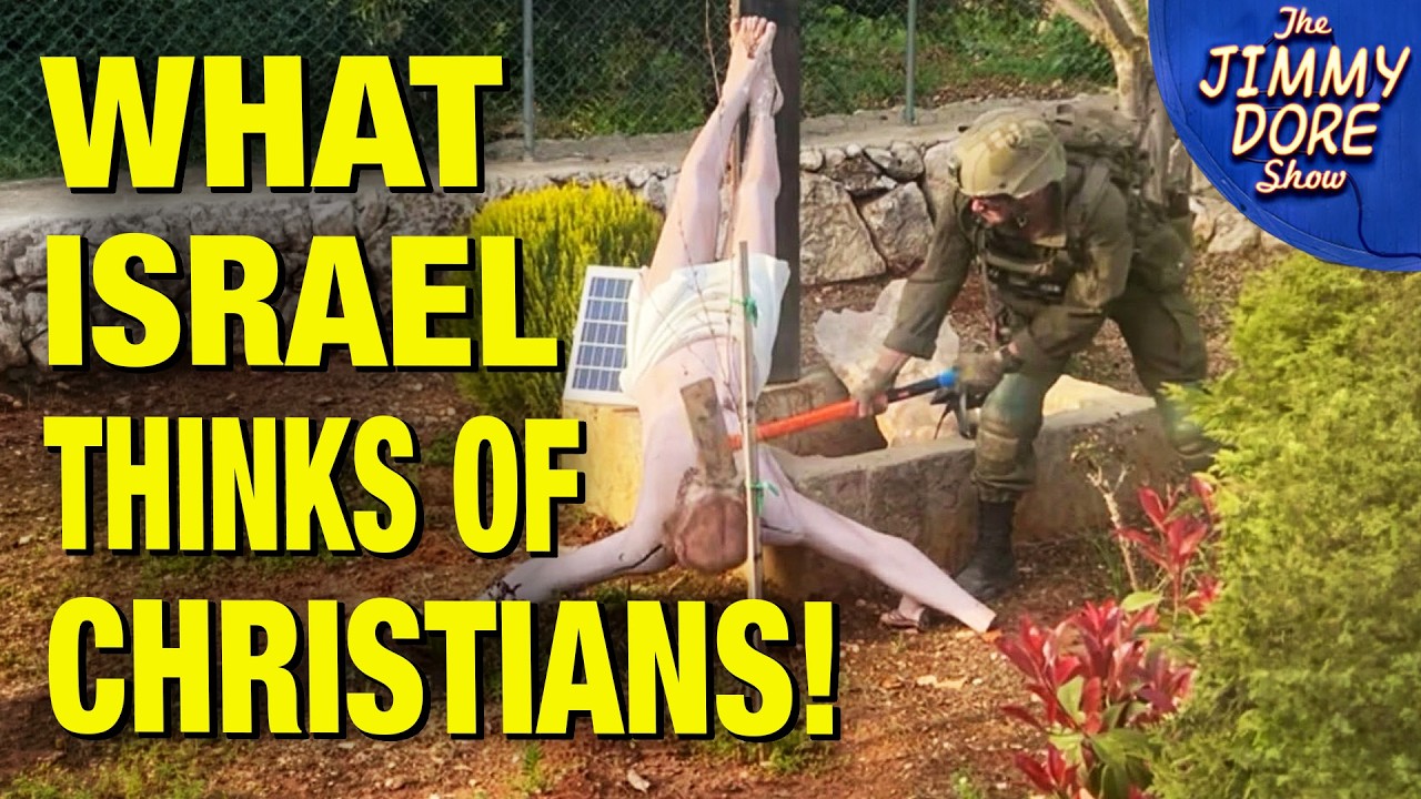 Israel ADMITS Intentionally Smashing Jesus Statue In Lebanon!