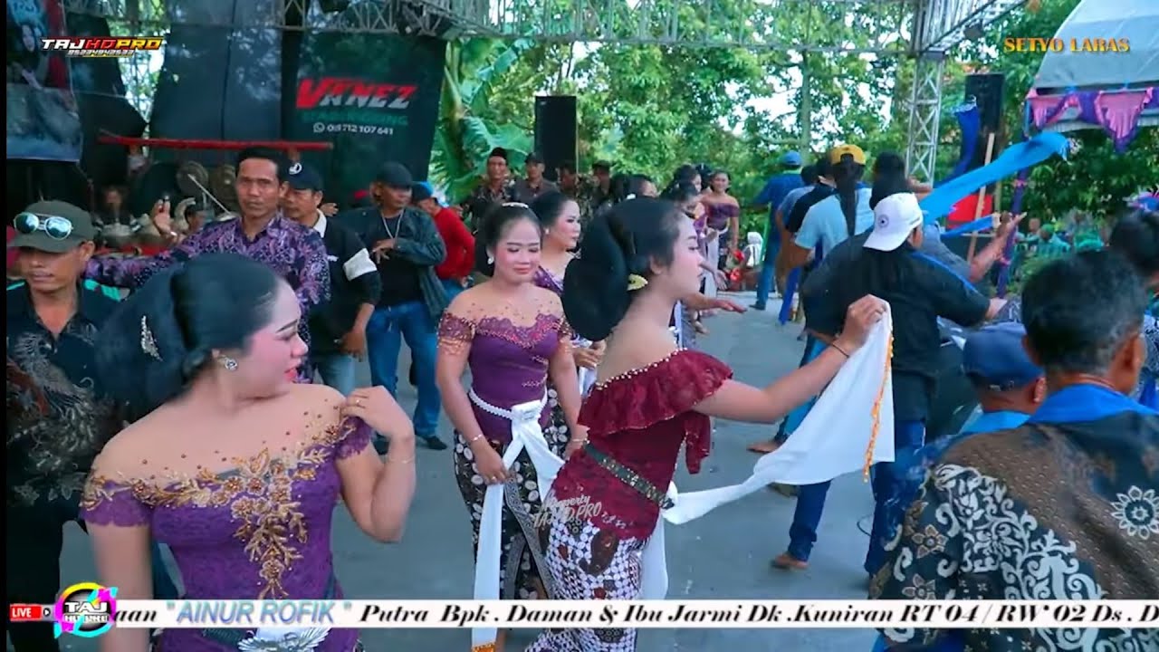 INDAH NGRAYU BAHNE ,NGANTI GROGI MBAE // SAPU TANGAN // TAYUB SETYO LARAS // LIVE KUNIRAN