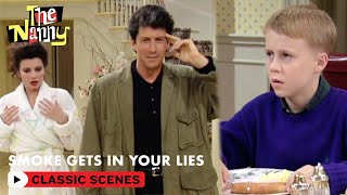 Maxwell Finds Out Brighton Has Been Smoking The Nanny