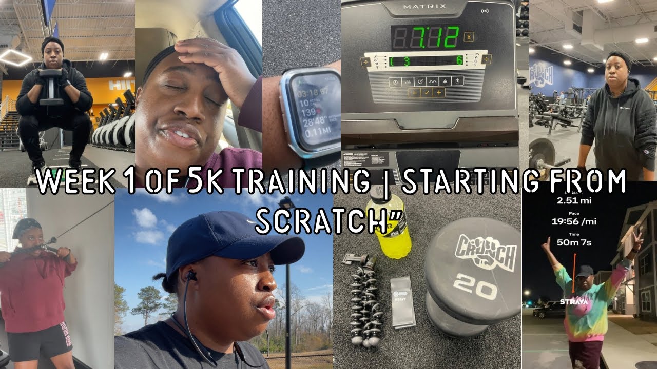 From Couch to 5K | Week 1 | “Her 5K Era Begins” | Week 1 Training Vlog