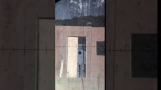 300 Meter Command Fire Shot Standing, Off Of Hog Saddle Tripod