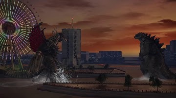 GODZILLA PS4 : king of kaiju mode aggressive part 3