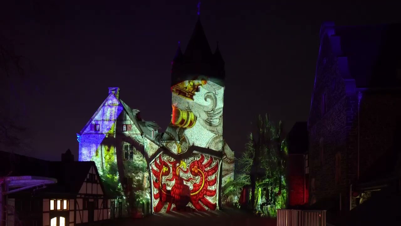 Kunstwerk: Fundamental Burg Altena 2021