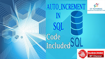 AUTO INCREMENT in SQL|How To Generate Auto Increment Serial number in SQL Server(Code Included)