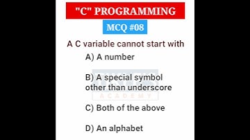 C PROGRAMMING MCQ 8 #shorts #tiklesacademy