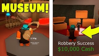 How To Rob The Museum In Jailbreak Roblox Jailbreak Museum Update