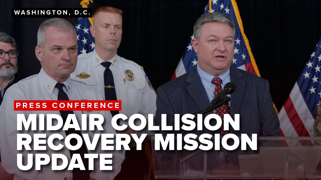 LATEST: Recovery efforts continue after deadly midair plane-helicopter crash over Potomac River