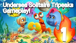 Undersea Solitaire Tripeaks New Gameplay! screenshot 4