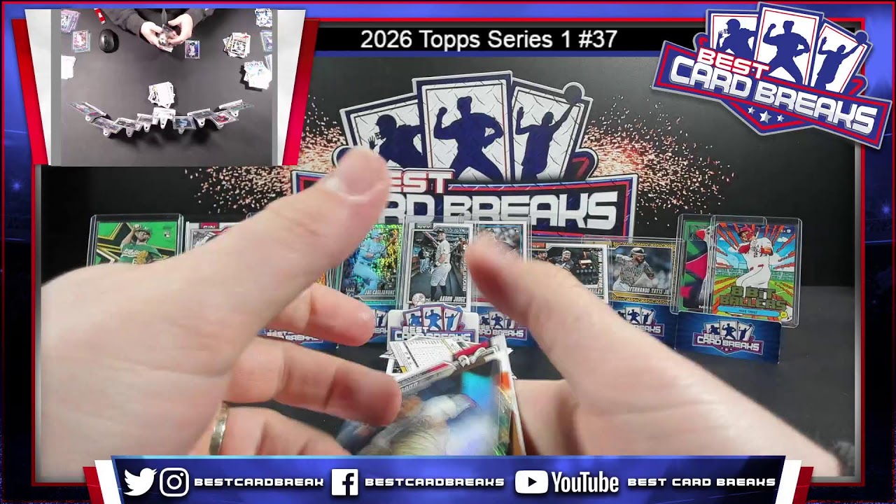 2026 Topps Series 1 #37 -Celebration Mega 20 Box Case Pick Your Team- 3/27/26