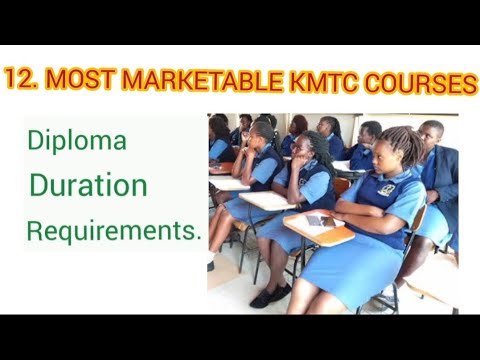 12 Most marketable KMTC diploma courses to do with C plain and above