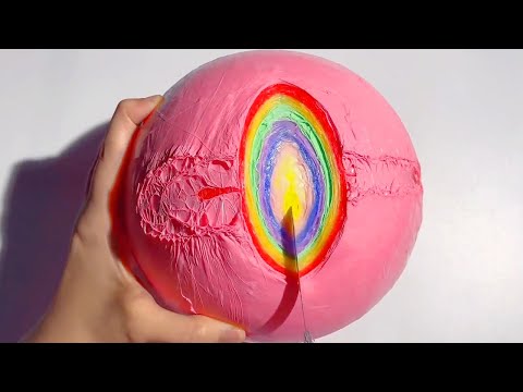 ASMR ✨Tape Ball Cutting #14 | Relaxing and Satisfying Video