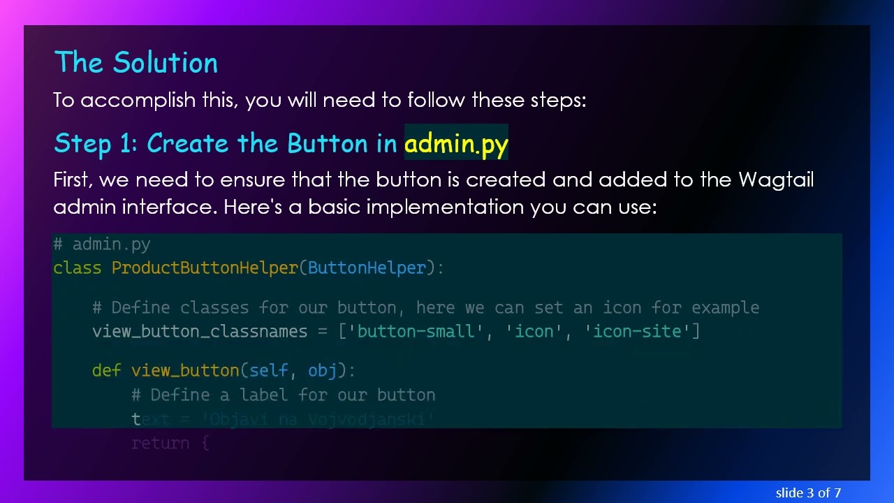 How to Toggle Boolean Values in Wagtail with a Custom Button