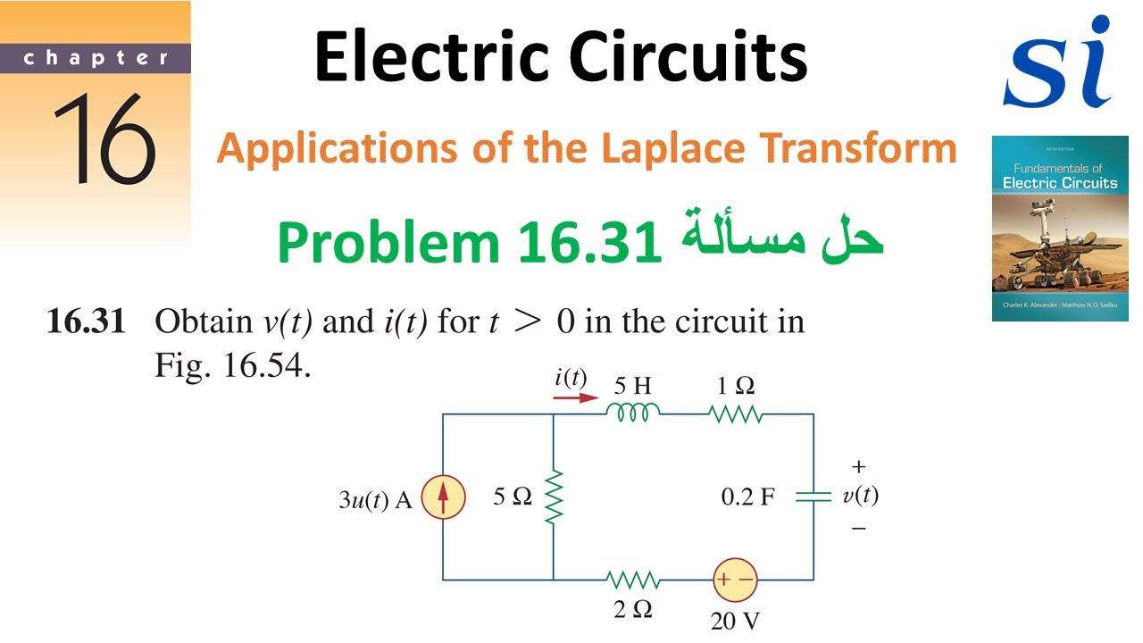 Fundamentals of Electric Circuits | Problem 16.31 Solution - YouTube