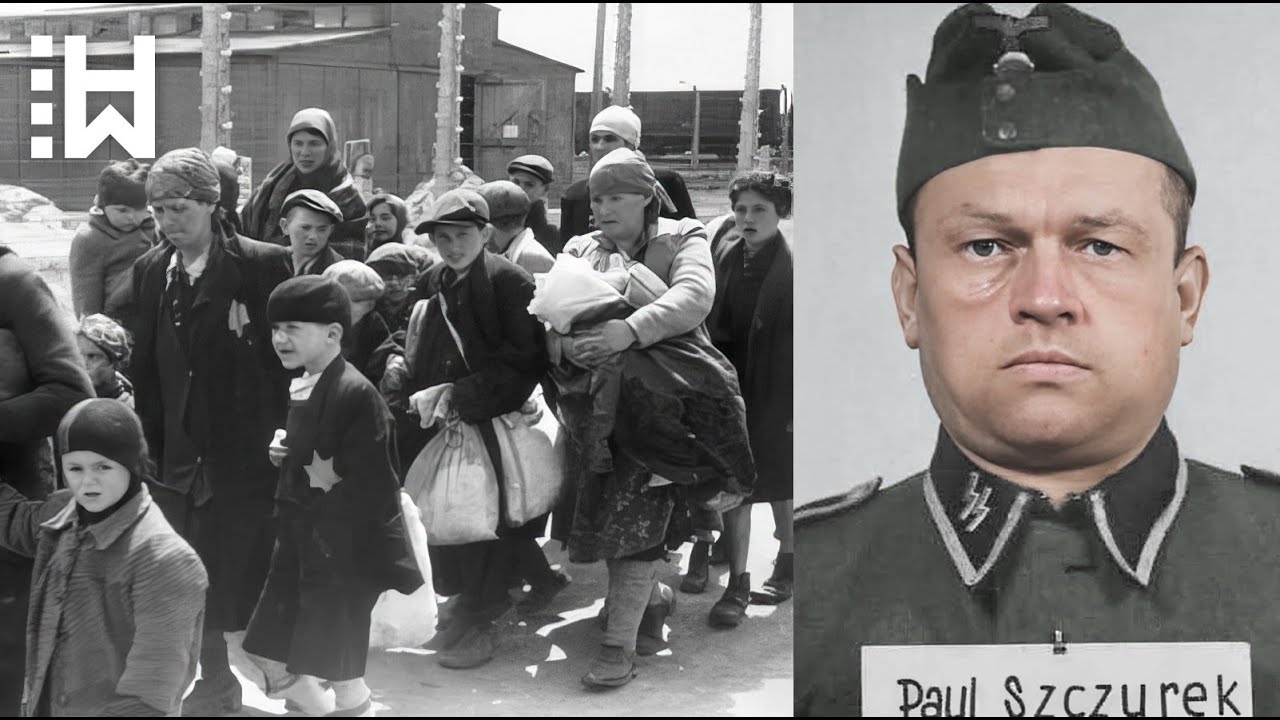 Execution of Auschwitz Nazi Guard with a Killing Dog: Paul Szczurek
