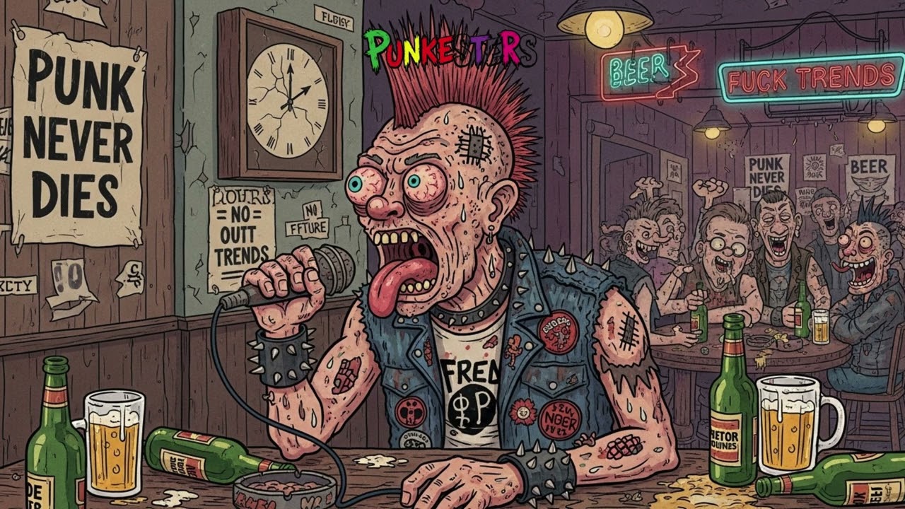 PUNK NEVER DIES (ANTHEM) | Punk Rock Rebellion Against Trends, Control & Fake Culture
