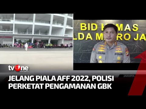 GBK Diperketat Jelang Laga Indonesia vs Vietnam | Kabar Siang tvOne