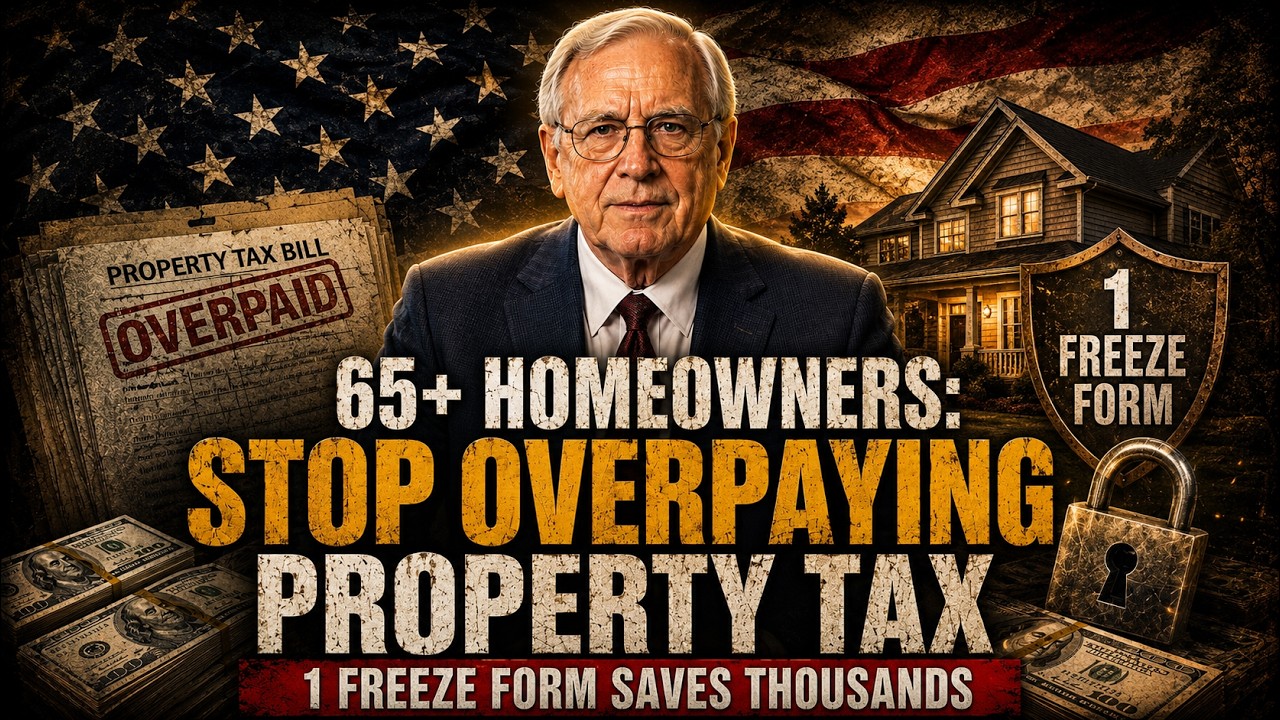 65+ Homeowners: STOP Overpaying Property Tax — 1 Freeze Form Saves Thousands