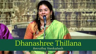Dhanashree Thillana | Amrutha Venkatesh | Swathi Thirunal | Carnatic Vocal