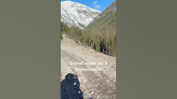 The worst part about spring riding! The sleds overheat super quick. #snowmobile  #powder