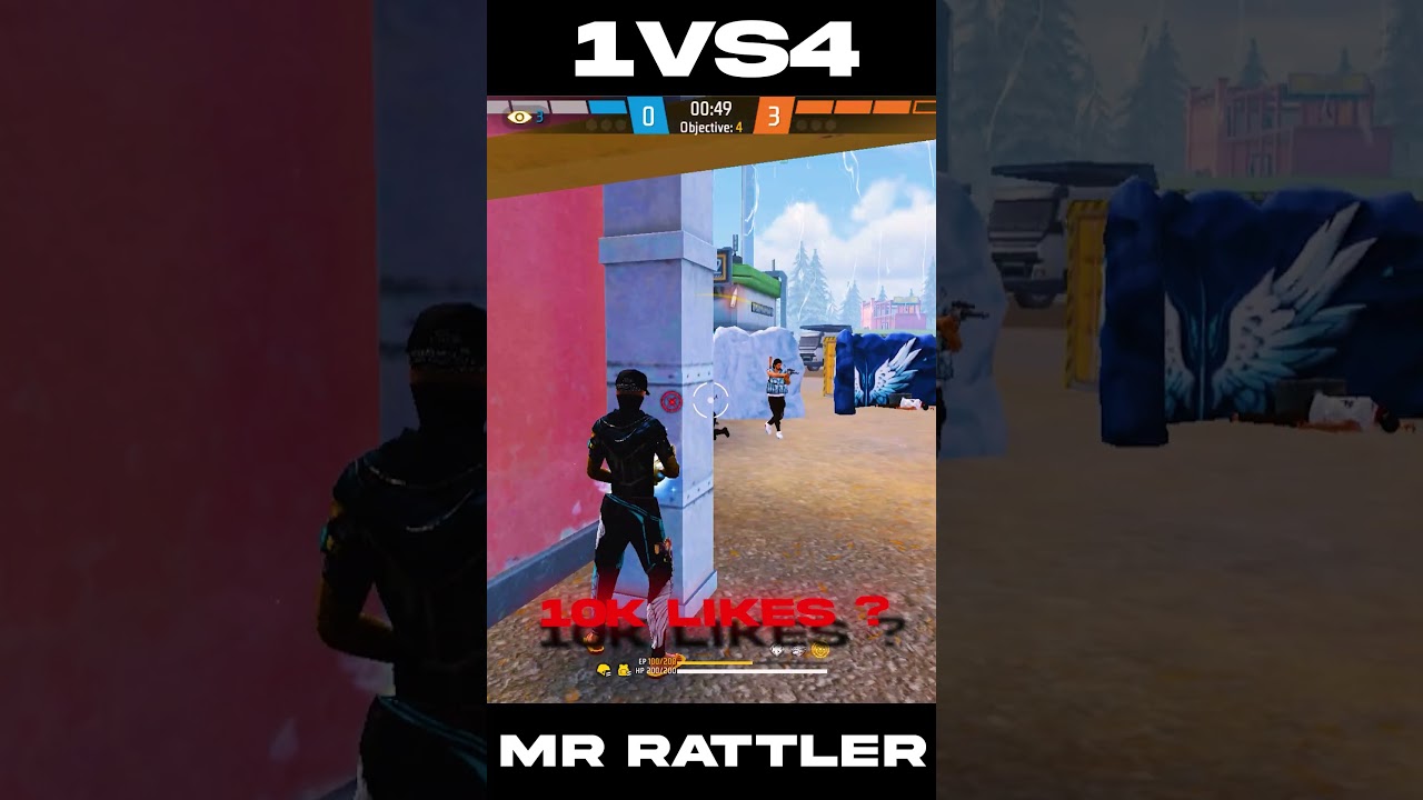 1VS4 🤯Mp40 Like Old Days  🔥🔥😱Rattler hai To Mumkin Hai😳🎯