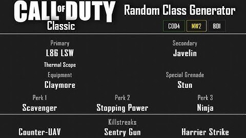 MW2 - Terminal Free-For-All (17-12) Random Class Generator #102 [2020]