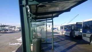 RTD NEOPLAN AN340 BUS ARRIVING TO 40 ST PARK AND RIDE