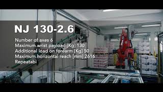 Coffee Pack Palletizing Applications: Comau NJ-130-2.6 screenshot 4