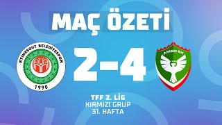 MAÇ ÖZETİ | TFF 2.Lig | Etimesgut Belediyespor 2 - 4 Amed Sportif Faaliyetler