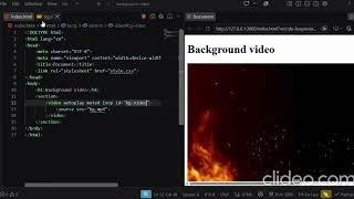 How To Add Background Video