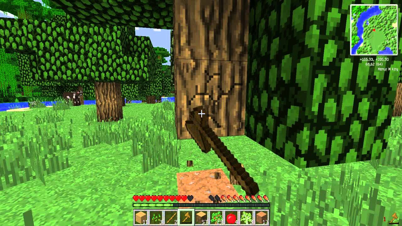 Lets Play - Minecraft - Лето #1 Пещера