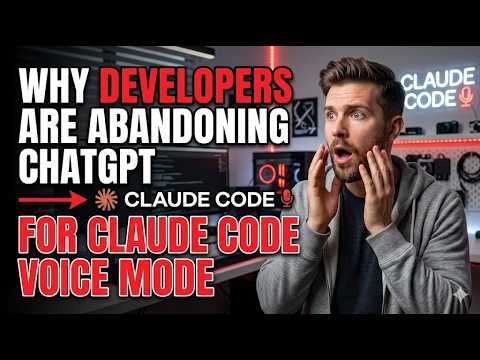 Why Developers Are Abandoning ChatGPT For Claude Code Voice Mode - YouTube