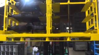 Rack cargado seguros activados 1
