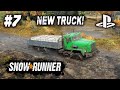 SNOWRUNNER /ON PS4/ #7 NEW OFF-ROAD TRUCK! GAMEPLAY.