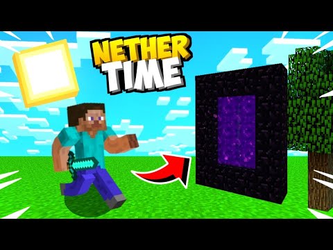 UNLUCKIEST NETHER JOURNEY IN MY MINECRAFT SURVIVAL WORLD GAMEPLAY #6 ...