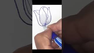 #simpleflowers #simpledrawing #easydrawing #drawing #flower #flowerdrawing #drawingflower #tulip