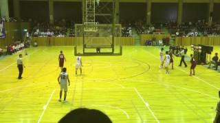 石川県 新人戦 決勝 北陸学院(白)vs 金沢(赤) ラスト21秒