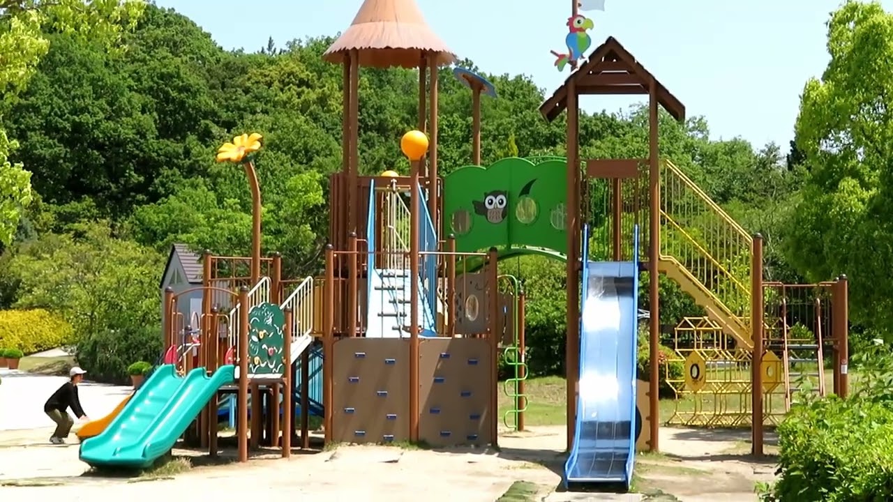 玉野市内の公園　section4 深山公園内　わんぱく広場・児童広場