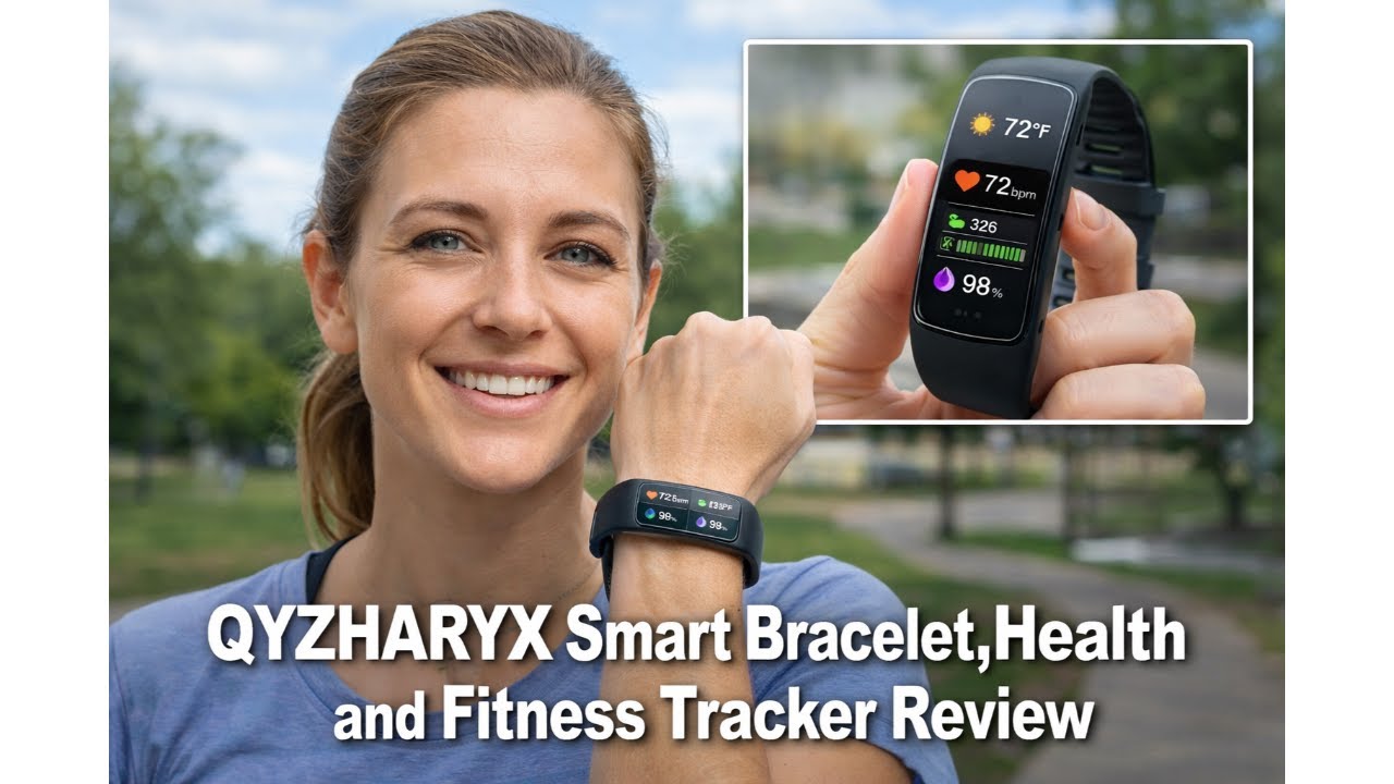 💍 Обзор умного браслета QYZHARYX для отслеживания здоровья и фитнеса – стоит ли он своих денег? 🔍