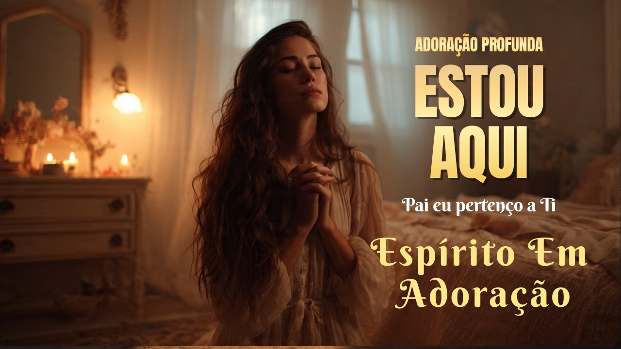 ESTOU AQUI | Deus Me Vê no Secreto da Minha Dor | Pai Pertenço a ti | Espírito em Adoração