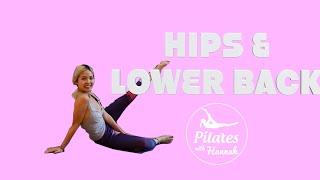 Pilates for Hip Dips and Toned Lower Back | 20 Minute Home Exercise to Strengthen Core Supports