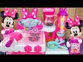 Satisfying with unboxing minnie mouse toys collection kitchen play set cash register review  asmr