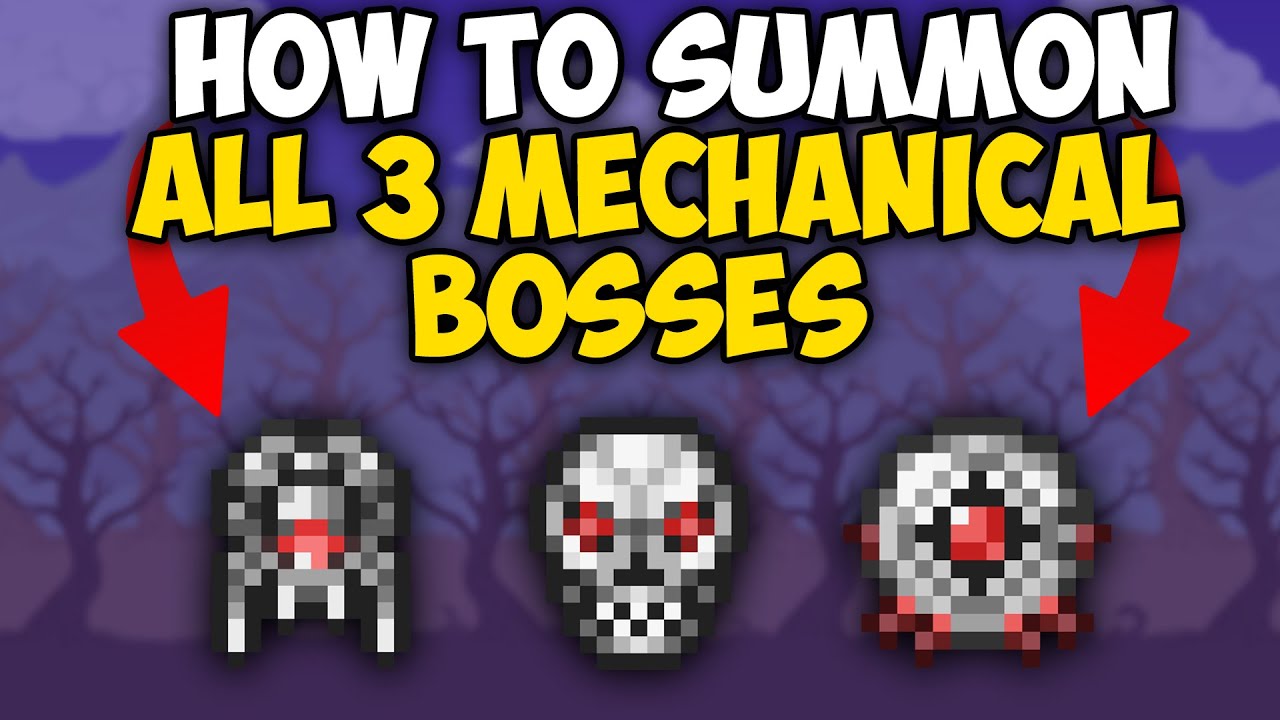 Terraria Mechanical Bosses - Summoning and Tips