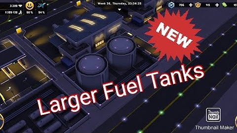 Large Fuel Tanks Built | Airport Simulator Tycoon: First Class