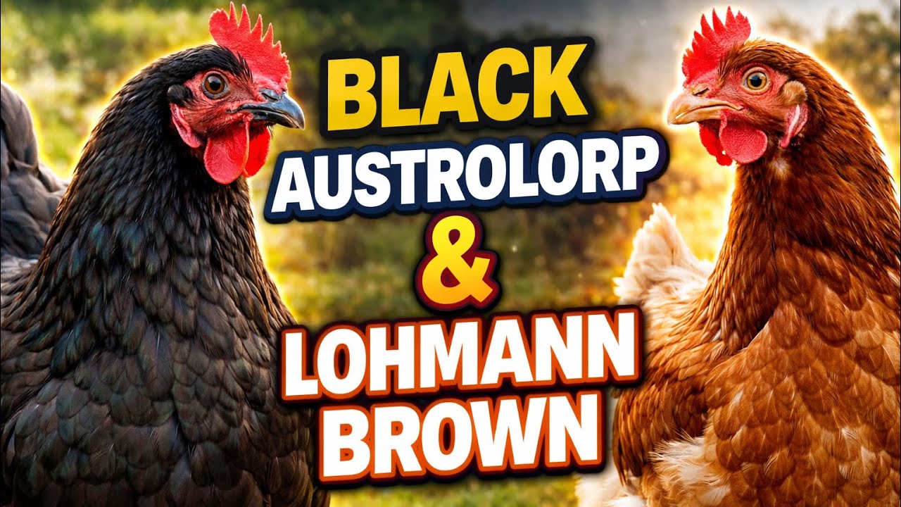 Poultry Farming ke Liye Best Murghi | Lohmann Brown & Austroloop