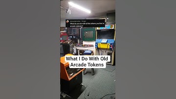 What I Do With Old Arcade Tokens #arcade #retro #vintage #retrogaming #coinoperated