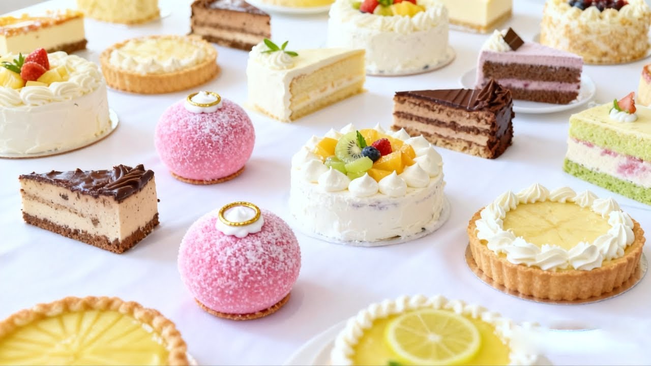 Satisfying Relaxing Video_🍨🍧🍪🍰Cotton Candy Mousse Recipe_Asmr_Tiktok