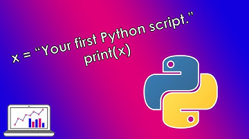 Create Your First Python Script with Variables
