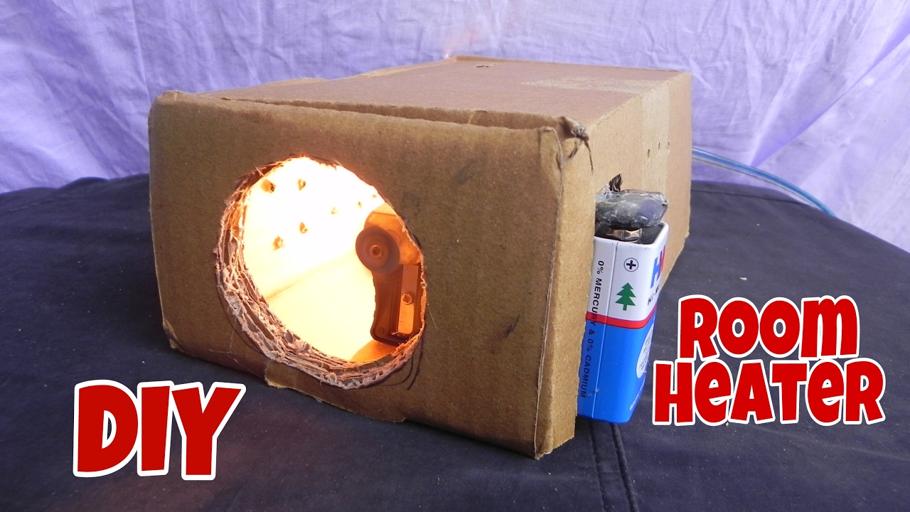 How To Make A Heater How to Make a Simple Room Heater - YouTube